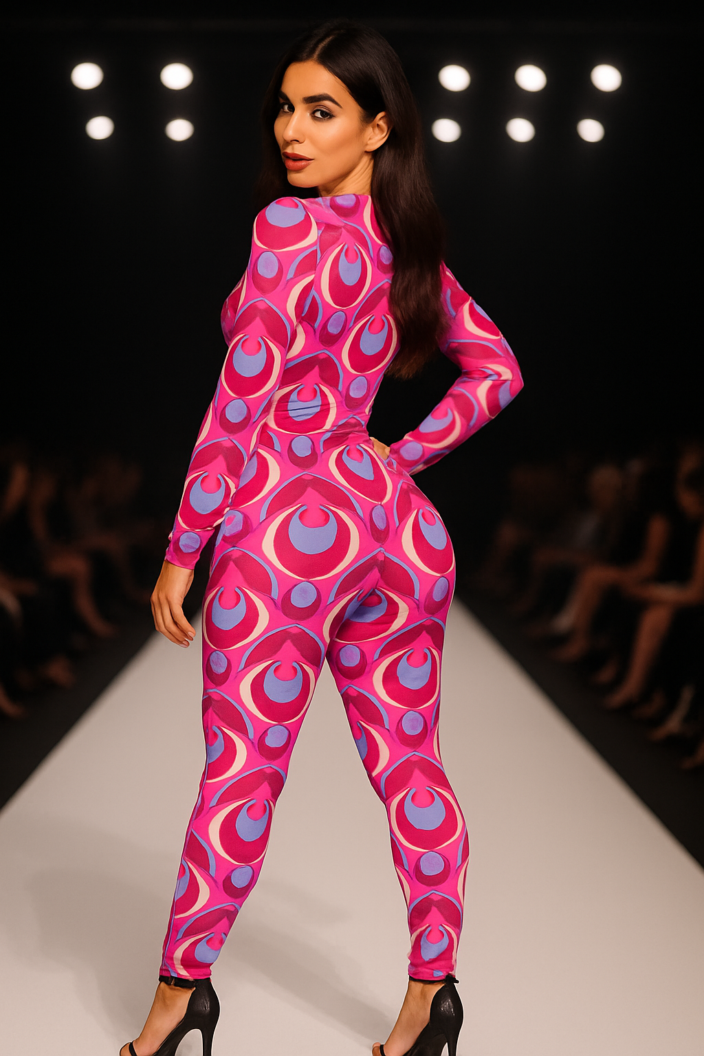 Kei Ali Exclusive Retro Chic Catsuit
