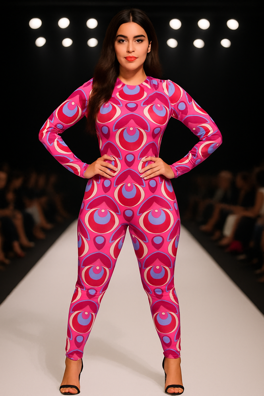 Kei Ali Exclusive Retro Chic Catsuit