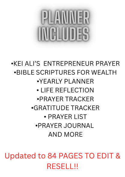 Let’s Pray- UPDATED DIGITAL PLANNER