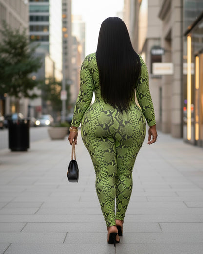 Emerald Viper Catsuit