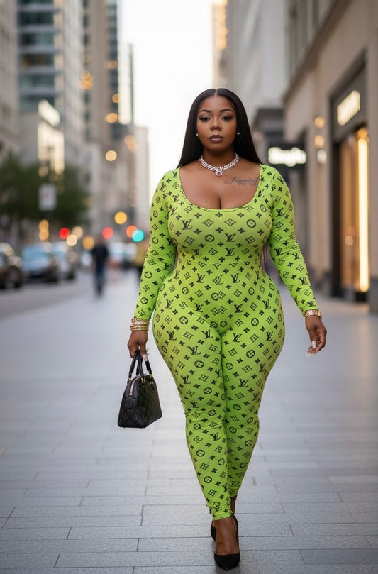 Neon Luxe City Catsuit