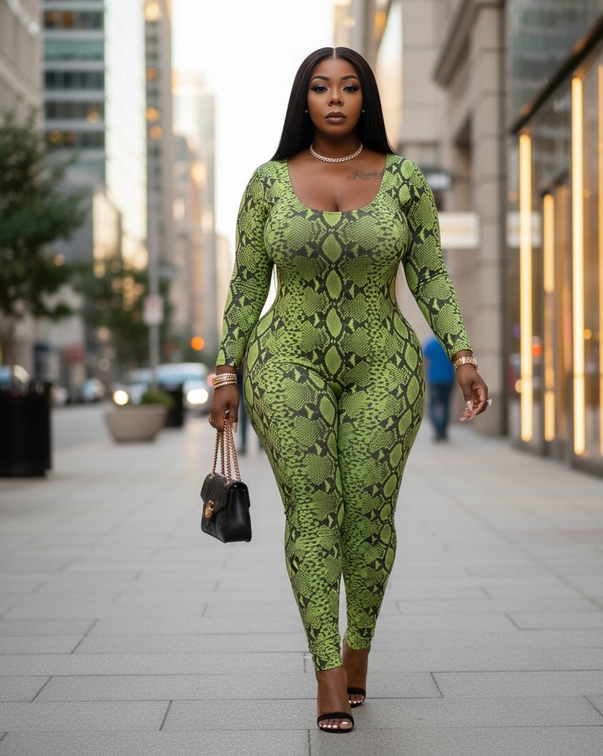 Emerald Viper Catsuit