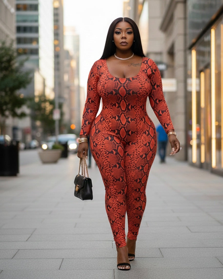 Scarlet Viper Catsuit